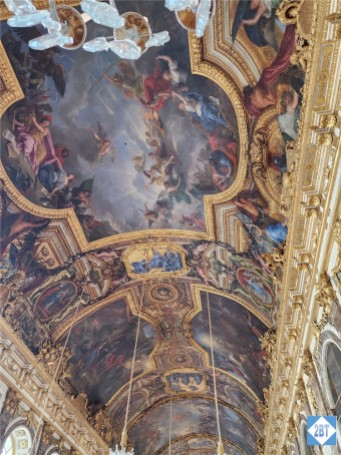 Ceiling of the Hall of Mirrors